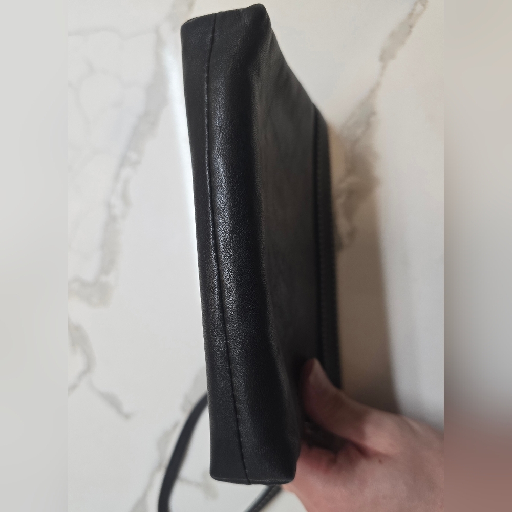Coach Black Leather Clutch Wristlet - Picture 6 of 13